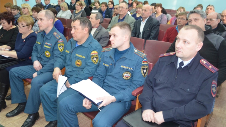 Подведены итоги деятельности системы гражданской обороны Мариинско-Посадского района за 2018 год
