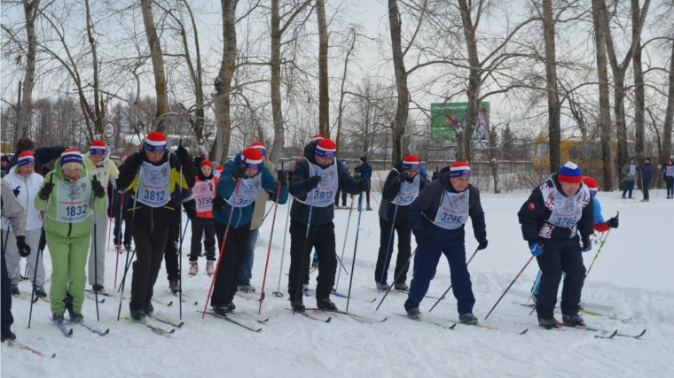 Мариинско-Посадский район присоединился к XXXVII открытой Всероссийской массовой лыжной гонке «Лыжня России-2019»