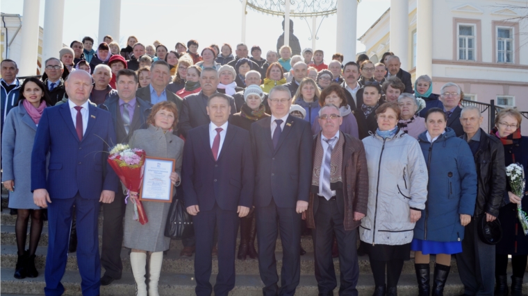Работники органов местного самоуправления Мариинско-Посадского района отметили профессиональный праздник