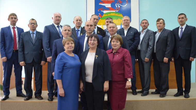 Состоялось первое заседание Мариинско-Посадского районного Собрания депутатов седьмого созыва